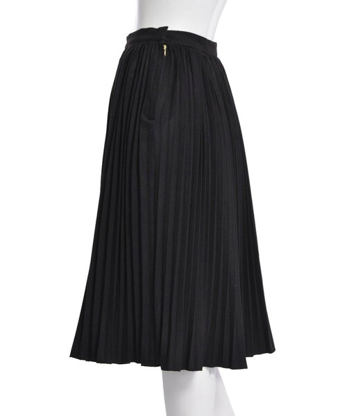 jouetie（ジュエティ）の「ミディプリーツSK（スカート・レディース・オフホワイト/ブラック/キャメル・S/M）」の7枚目の写真