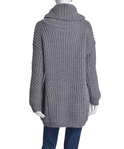 Ungrid（アングリッド）の「【Casual】ルーズタートルニット（トップス・レディース・オフホワイト/グレー/ブラック・F）」の12枚目の写真