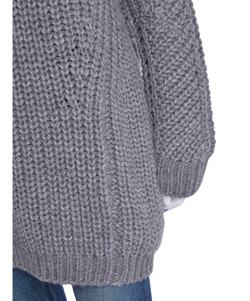 Ungrid（アングリッド）の「【Casual】ルーズタートルニット（トップス・レディース・オフホワイト/グレー/ブラック・F）」の15枚目の写真