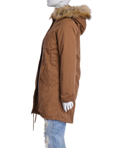 Ungrid（アングリッド）の「【Casual】ライナー付ミリタリーダウン（ジャケット/アウター・レディース・カーキ/キャメル・S/M）」の5枚目の写真