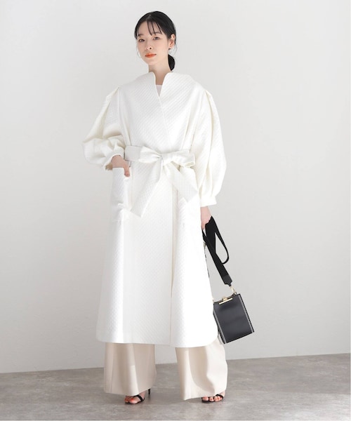 VERMEIL par iena タグ新品 フクレジャガード パフスリーブコート