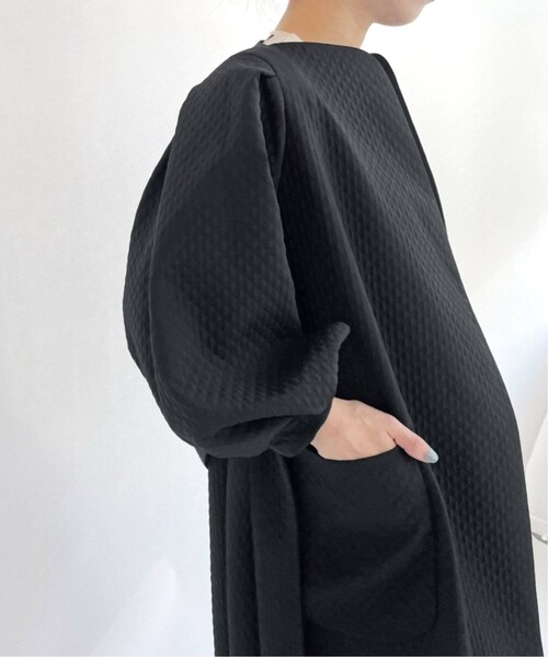 VERMEIL par iena タグ新品 フクレジャガード パフスリーブコート VERMEIL par iena（ヴェルメイユパーイエナ）の「フクレ