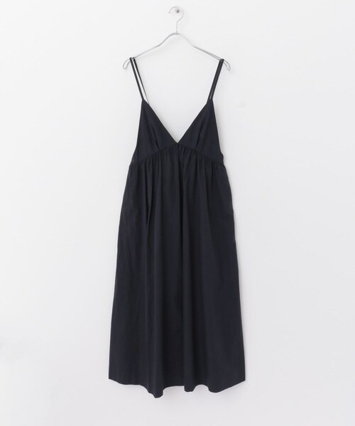 UNFIL（アンフィル）の「【別注】unfil×DOORS cotton camisole dress（その他・レディース・brown/navy・0）」の3枚目の写真