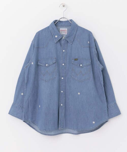 Wrangler（ラングラー）の「【別注】Wrangler×DOORS オーバーシャツ（その他・レディース・DAISY・FREE）」の2枚目の写真
