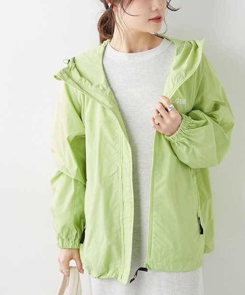 PUAL CE CIN(ピュアルセシン)の「【GERRY】PACKABLE JACKET(テーラードジャケット・レディース・ベージュ/グリーン系その他/サックスブルー/キャメル/ネイビー・FREE)」の3枚目の写真