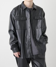 COLONY 2139 | レザータッチCPOシャツ / セットアップ対応(シャツ/ブラウス)