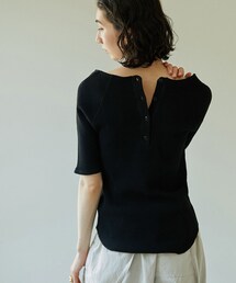 GALLARDAGALANTE（ガリャルダガランテ）の「スクエアネックワッフルカットソー（Tシャツ/カットソー）」