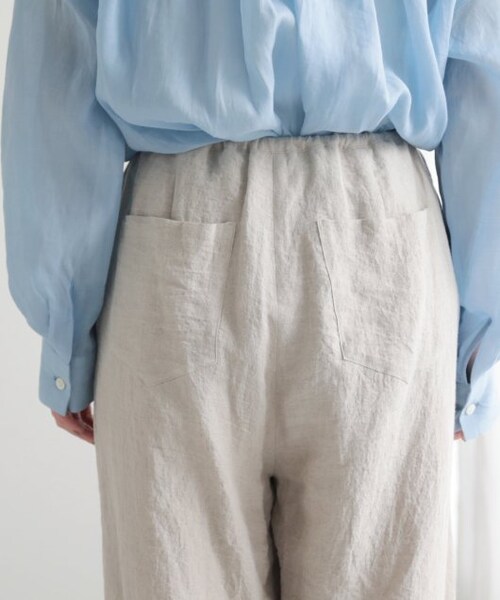 MJUKA.（ミューカ）の「AZUMADAKI DYEING LINEN EASY PANTS（）」 - WEAR
