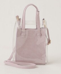 RAY CASSIN | 型押しPVC2wayショルダーバッグ(バッグ)