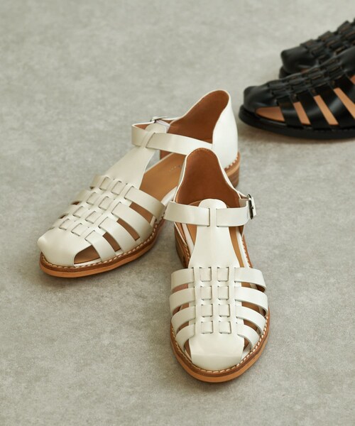 BONbazaar（ボンバザール）の「【MOHI/モヒ】グルカサンダル（その他シューズ・レディース・ホワイト/ブラック・36/37/38）」の2枚目の写真