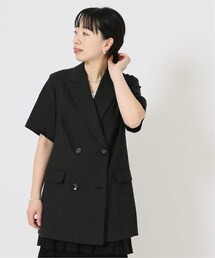 journal standard L'essage（ジャーナルスタンダードレサージュ）の「《追加予約》リネンハーフスリーブジャケット（その他）」