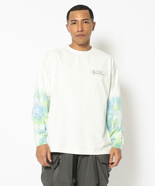 MANASTASH（マナスタッシュ）の「MANASTASH/マナスタッシュ RE:CTN TIEDYE L/S TE（その他・メンズ・GREEN/PURPLE・M/L/XL）」の10枚目の写真