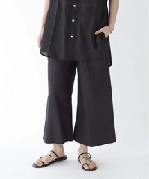 JOURNAL STANDARD relume（ジャーナルスタンダード　レリューム）の「《予約》リネンレーヨンワイドクロップドパンツ（パンツ）」