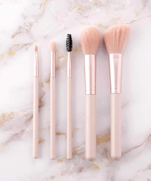 3coins（3coins）の「【and us】メイクブラシ5本セット（その他ボディ