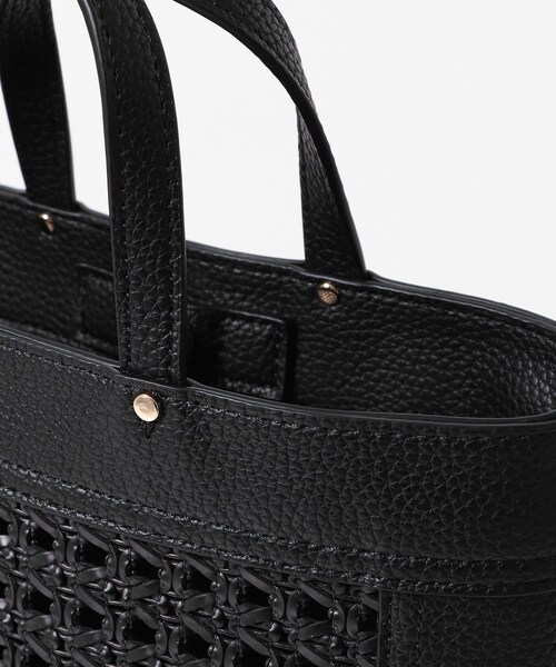 URBAN RESEARCH DOORS（アーバンリサーチドアーズ）の「2WAYメッシュショルダーバッグ（その他・レディース・CREAM/BLACK・one）」の11枚目の写真