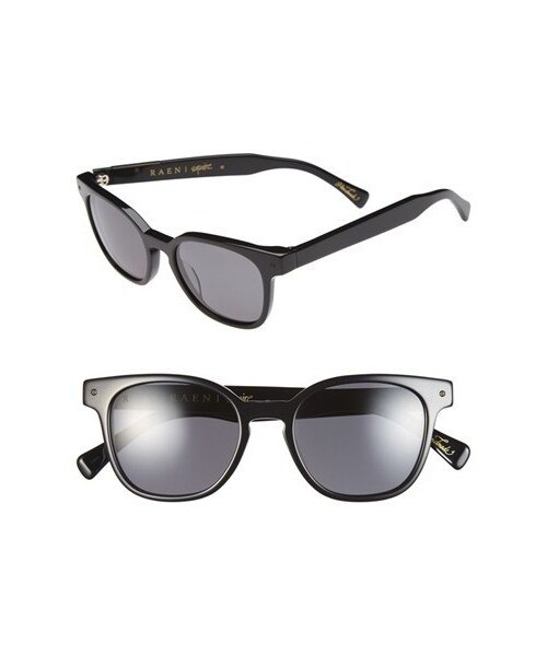 RAEN（レイン）の「RAEN 'Squire' 49mm Polarized Sunglasses（サングラス・メンズ・Black）」の2枚目の写真