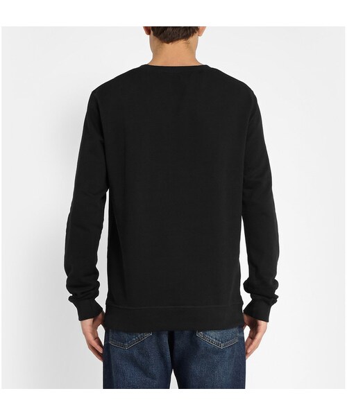 Nudie Jeans(ヌーディージーンズ)の「Nudie Jeans Fairtrade Organic Cotton-Jersey Sweatshirt(スウェット・メンズ・Black・XXL/S/L/M/XL)」の4枚目の写真