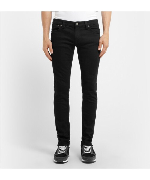 Nudie Jeans Tight Long John Slim-Fit Organic Dry-Denim Jeans