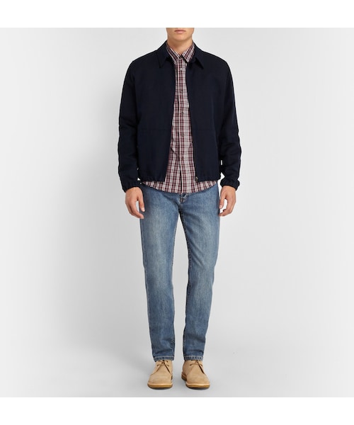 A.P.C.（アーペーセー）の「A.P.C. Petit New Standard Slim-Fit Washed-Denim Jeans（デニムパンツ・メンズ・Blue・34/31/33/32/28）」の3枚目の写真