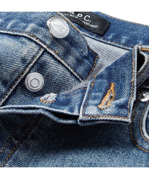 A.P.C.（アーペーセー）の「A.P.C. Petit New Standard Slim-Fit Washed-Denim Jeans（デニムパンツ・メンズ・Blue・34/31/33/32/28）」の6枚目の写真