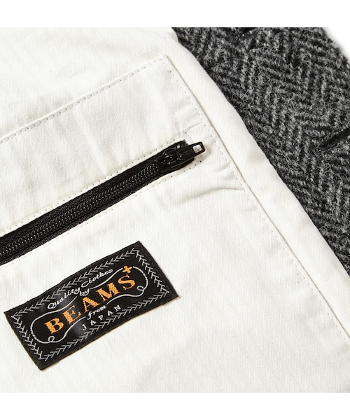 BEAMS（ビームス）の「Beams Plus Harris Tweed Waistcoat（テーラードジャケット・メンズ・Gray・S/M/L/XL）」の7枚目の写真