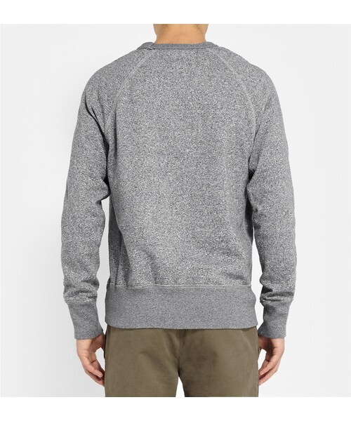 TODD SNYDER（トッドスナイダー）の「Todd Snyder Champion Fleece-Back Cotton-Jersey Sweatshirt（スウェット・メンズ・Gray・M/L/XL/XXL）」の2枚目の写真