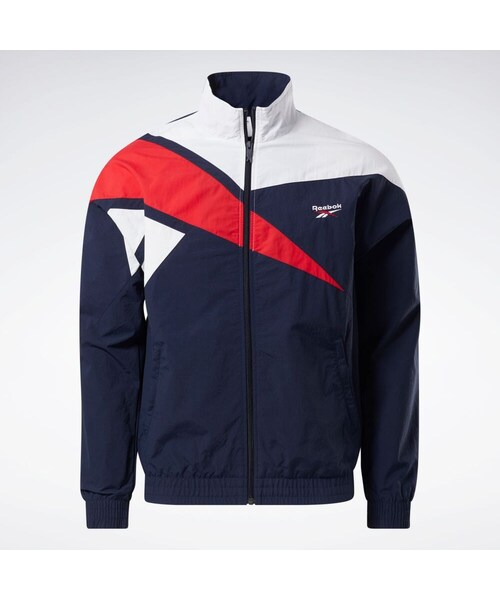 Reebok（リーボック）の「クラシックス ベクター トラック ジャケット / Classics Vector Track Jacket（ジャケット/アウター・ベクターネイビー(H54456)/エッセンシャルブルー(H54457)/ナイトブラック(HB5972)）」の4枚目の写真