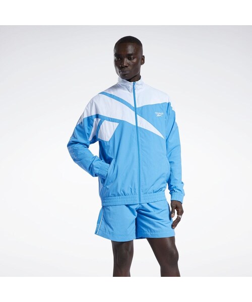 Reebok（リーボック）の「クラシックス ベクター トラック ジャケット / Classics Vector Track Jacket（ジャケット/アウター・ベクターネイビー(H54456)/エッセンシャルブルー(H54457)/ナイトブラック(HB5972)）」の8枚目の写真