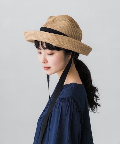 mature ha.（マチュア）の「mature ha. 5mm braid straw hat middle