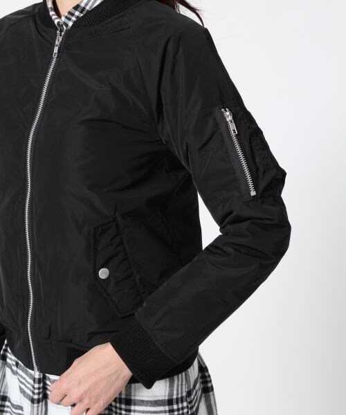 A part by(アパートバイ)の「タフタ/MA-1(ジャケット/アウター・レディース・ブラック/カーキ・M/L)」の9枚目の写真