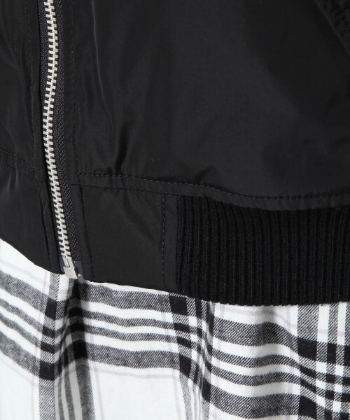 A part by(アパートバイ)の「タフタ/MA-1(ジャケット/アウター・レディース・ブラック/カーキ・M/L)」の12枚目の写真