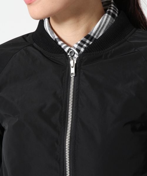 A part by(アパートバイ)の「タフタ/MA-1(ジャケット/アウター・レディース・ブラック/カーキ・M/L)」の7枚目の写真