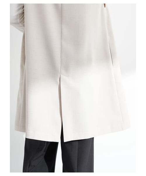 earth music&ecology（アースミュージックアンドエコロジー）の「【予約】ロングジレ（ジャケット/アウター・ライトベージュ/モカ・F）」の20枚目の写真