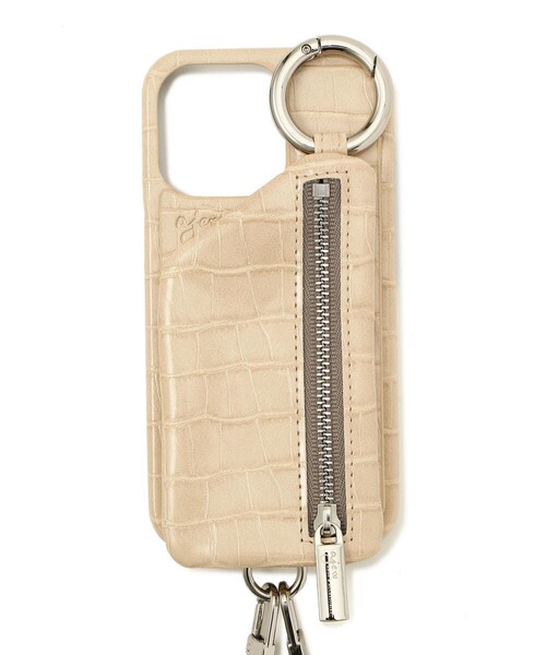 ajew（エジュー）の「ajew/エジュー/【ひも付き】クロコ iPhone13Pro（アクセサリー・BLACK/BEIGE/BROWN/GREEN/NAVY・00）」の13枚目の写真