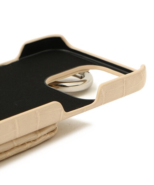 ajew（エジュー）の「ajew/エジュー/【ひも付き】クロコ iPhone13Pro（アクセサリー・BLACK/BEIGE/BROWN/GREEN/NAVY・00）」の8枚目の写真