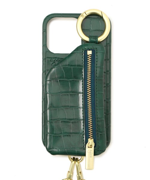 ajew（エジュー）の「ajew/エジュー/【ひも付き】クロコ iPhone13Pro（アクセサリー・BLACK/BEIGE/BROWN/GREEN/NAVY・00）」の15枚目の写真