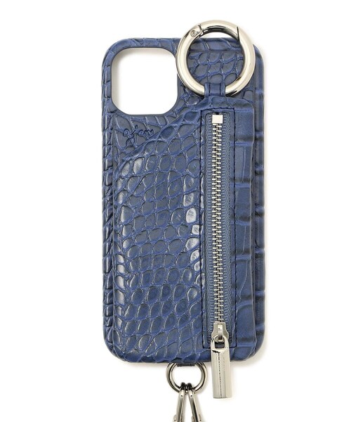 ajew（エジュー）の「ajew/エジュー/【ひも付き】クロコ iPhone13（アクセサリー・BLACK/BEIGE/BROWN/GREEN/NAVY・00）」の15枚目の写真