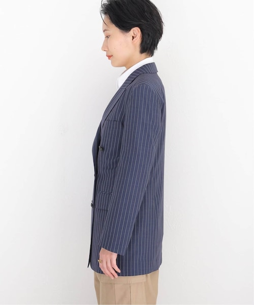 ヴェルメイユパーイエナ ジャケット ネイビー VERMEIL par iena