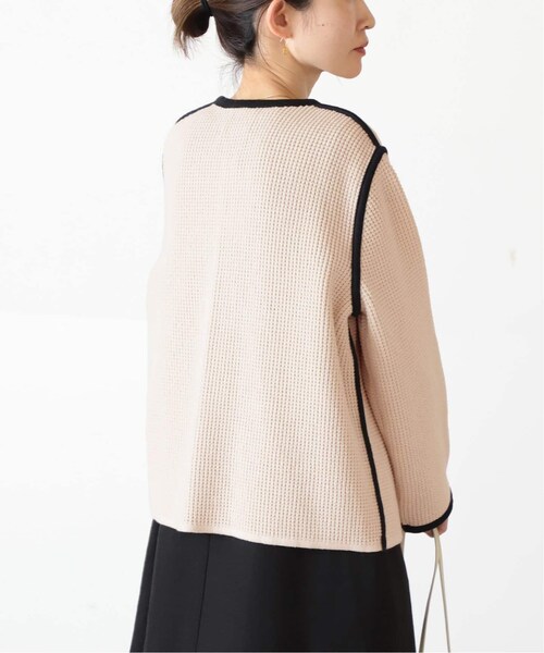 VERMEIL par iena（ヴェルメイユパーイエナ）の「ワッフルバイカラー