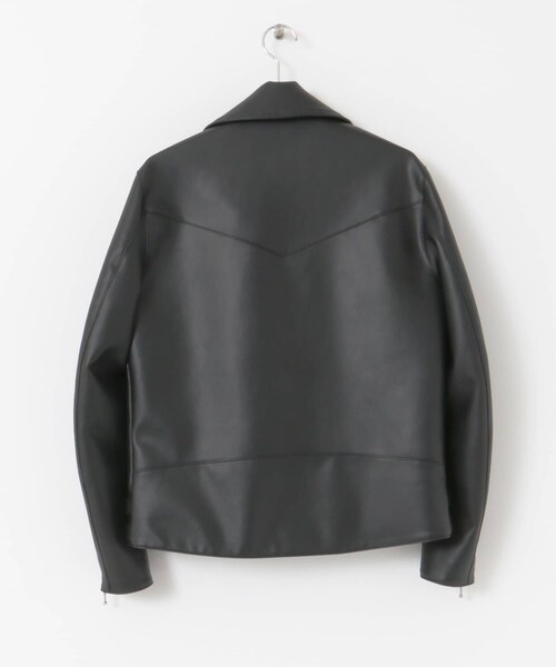 URBAN RESEARCH ROSSO WOMEN(アーバンリサーチ ロッソ)の「仿皮革質感騎士外套(ジャケット/アウター・メンズ・黑色・M/L)」の17枚目の写真