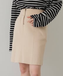 Kastane（カスタネ）の「ミラノリブ台形スカート（スカート）」