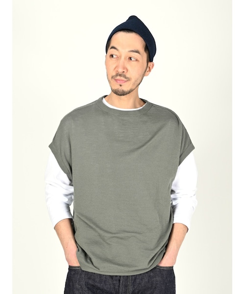 45R（フォーティファイブアール）の「超ガーゼの908馬ベスト（）」 - WEAR