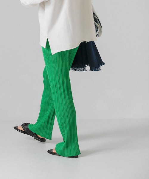 ADAWAS(アダワズ)の「『別注』ADAWAS×URBAN RESEARCH リブパンツ(その他・レディース・PINK/GREEN/GREIGE/ORANGE・FREE)」の18枚目の写真