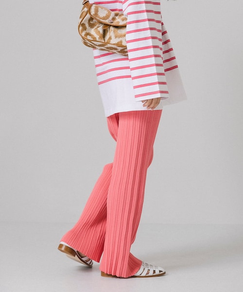 ADAWAS(アダワズ)の「『別注』ADAWAS×URBAN RESEARCH リブパンツ(その他・レディース・PINK/GREEN/GREIGE/ORANGE・FREE)」の7枚目の写真