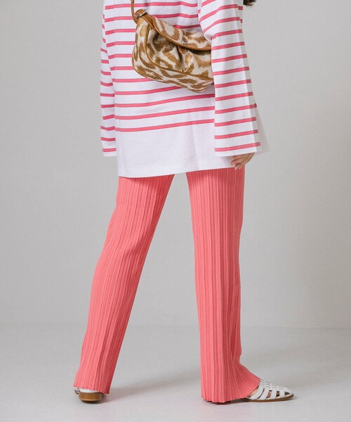 ADAWAS(アダワズ)の「『別注』ADAWAS×URBAN RESEARCH リブパンツ(その他・レディース・PINK/GREEN/GREIGE/ORANGE・FREE)」の6枚目の写真