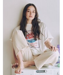 Ungrid | ツアーロゴルーズTee(Tシャツ/カットソー)