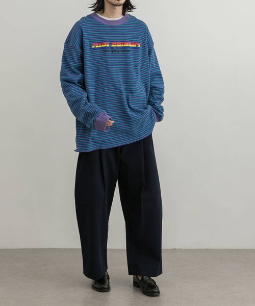 DAIRIKU（ダイリク）の「DAIRIKU Couple Border EmbroideryT