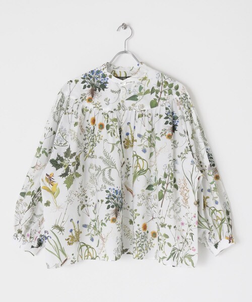HAVERSACK（ハバーザック）の「HAVERSACK Botanical print blouse