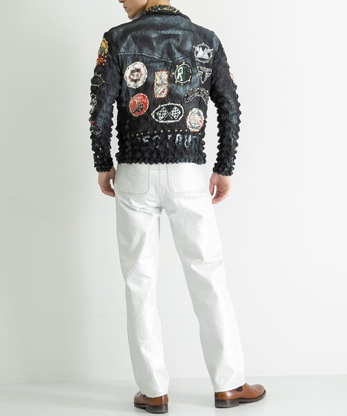 RANDY（ランディ）の「RANDY Denim trousers（その他・メンズ・Silver・1/2）」の4枚目の写真