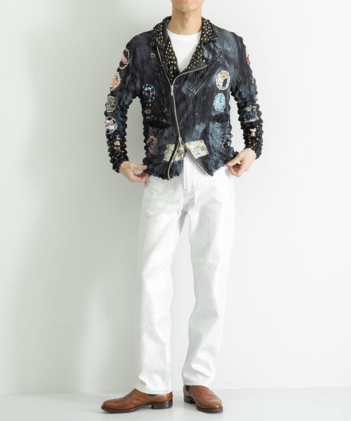 RANDY（ランディ）の「RANDY Denim trousers（その他・メンズ・Silver・1/2）」の2枚目の写真